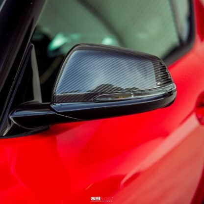 Seibon Carbon Fiber Mirror Caps For 2020 Toyota GR Supra - MC20TYSUP - Image 5
