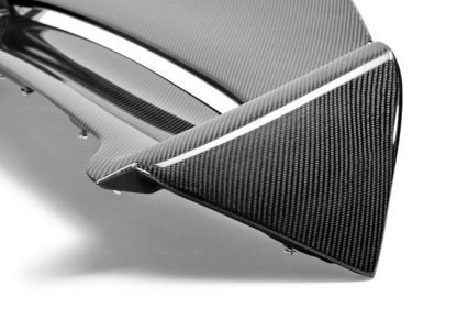 Seibon MG-Style Carbon Fiber Rear Spoiler For 2002-2005 Honda Civic Si (Jdm) - RS0204HDCVSIJ-MG - Image 3