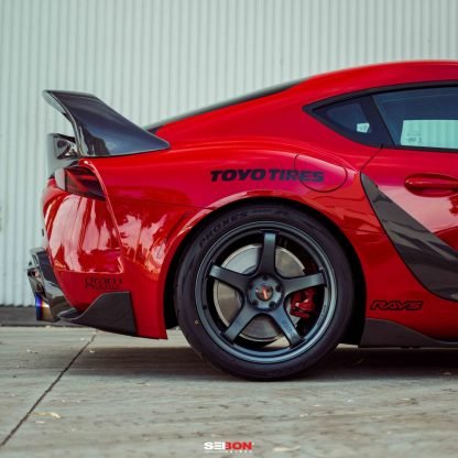 Seibon MB-Style Carbon Fiber Rear Spoiler For 2020 Toyota GR Supra - RS20TYSUP-MB - Image 9