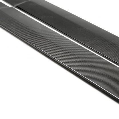 Seibon TB-Style Carbon Fiber Side Skirts For 2017-2020 Infiniti Q60 - SS17INFQ60-TB - Image 6