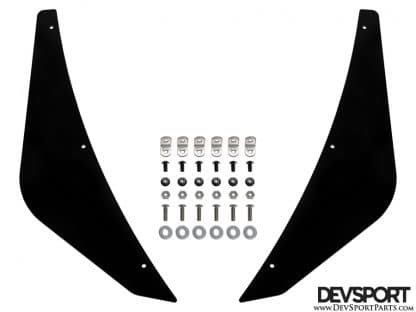 DevSport® Front Bumper Canards - V2 (2004-2009 Honda S2000)
