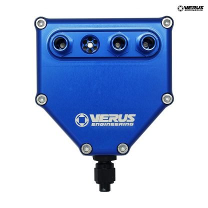 Dual Air Oil Separator, Anodized Blue - BRZ/FRS/GT86