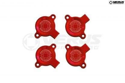 Cam Sensor Cover Kit, Set of 4, Anodized Red - FA20 Engine