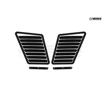 Ford Focus RS/ST Hood Louver Kit - Powdercoated Black