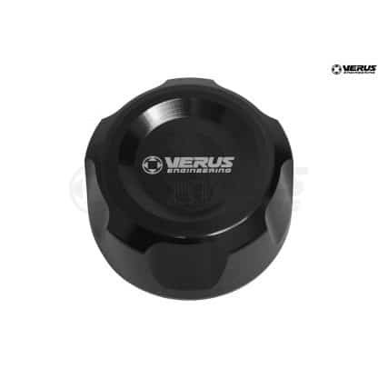 Heat Exchanger Cap, Anodized Black - Mk5 A90 Supra