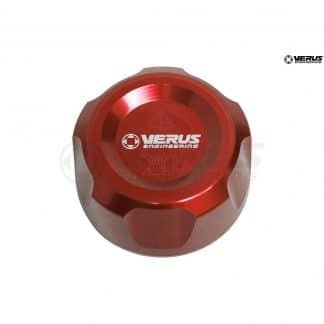 Heat Exhanger Cap, Anodized Red - Mk5 A90 Supra