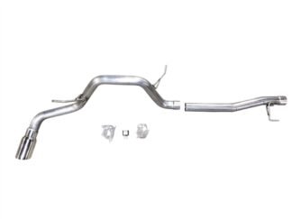 2019+ Ranger 2-dr SuperCab & 4-dr Super Crew MRT Ecoflow 304 Stainless Full Length Side Exhaust