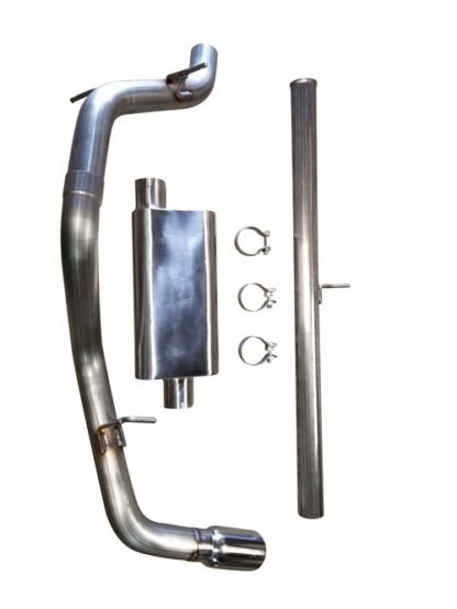 2014-2018 Chevrolet Silverado and GMC Sierra 5.3L MRT Deep and Mellow Cat-Back (3in SS, Double Cab 6 1/2 foot Bed )