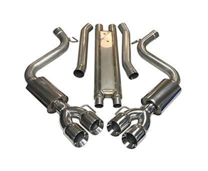 2018+ Mustang GT MRT Interceptor Cat-Back w/ DMS Quad Tip