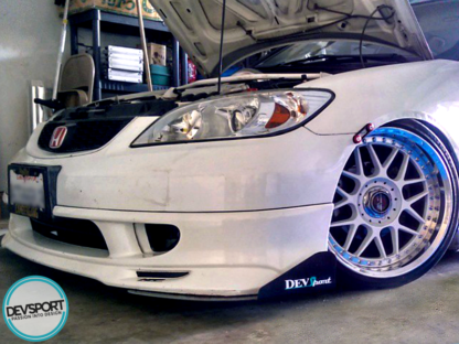 DevSport Front Bumper Winglets (2001-2005 Honda Civic) - Image 5