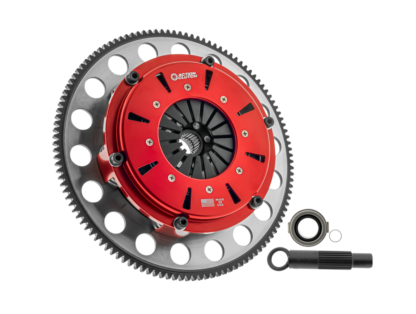 Action Clutch 7.25in Twin Disc Race Kit for Toyota Supra 1993-1998 3.0L (2JZ-GE) Non-Turbo RWD Includes Steel Flywheel